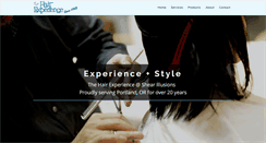 Desktop Screenshot of hairexperiencepdx.com